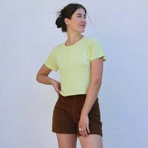 Jungmaven Cropped Lorel Tee